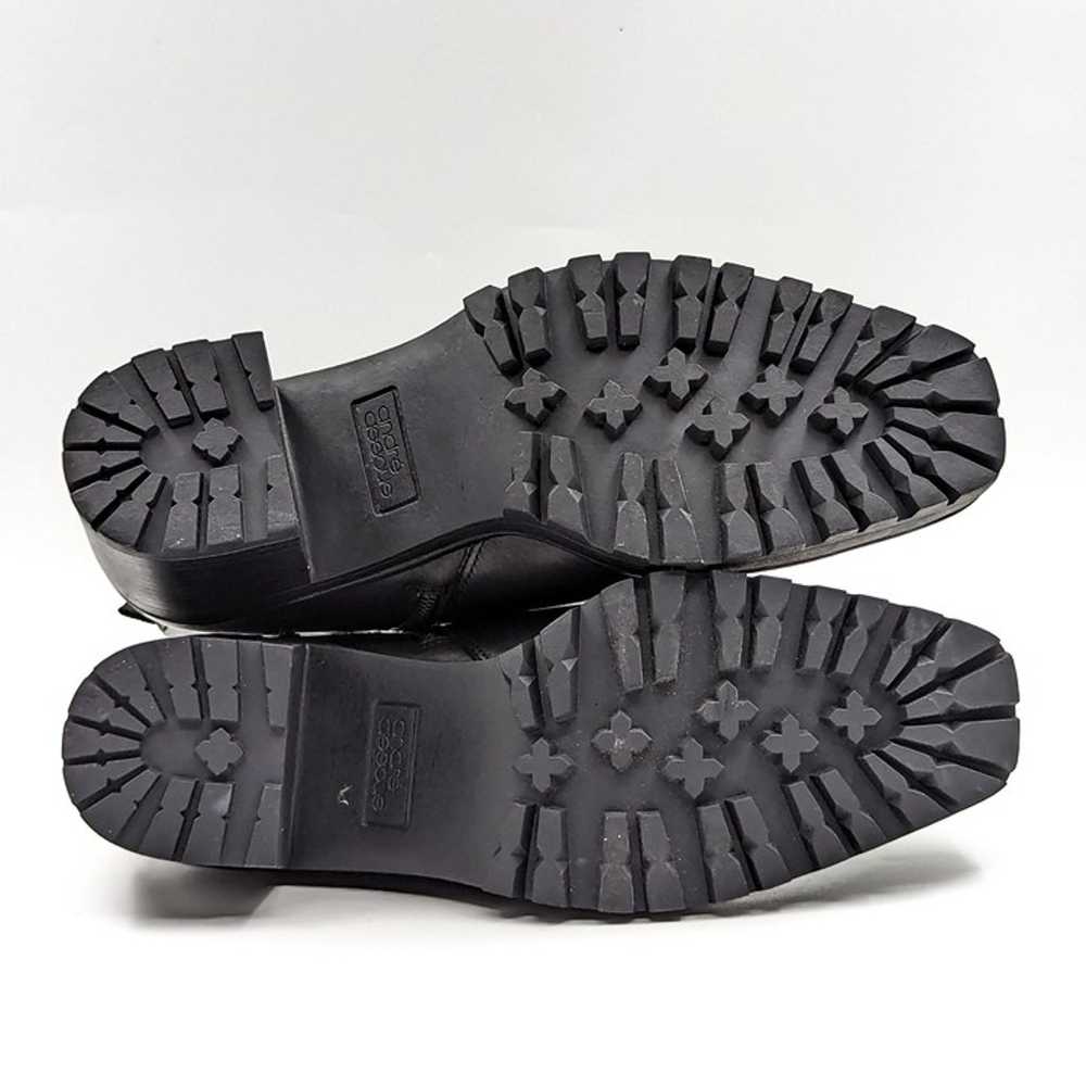 André Assous Women Milla Black Leather Square Toe… - image 6