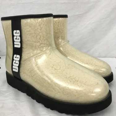 UGG CLASSIC MINI CLEAR NATURAL/BLACK WOMENS WATER… - image 1