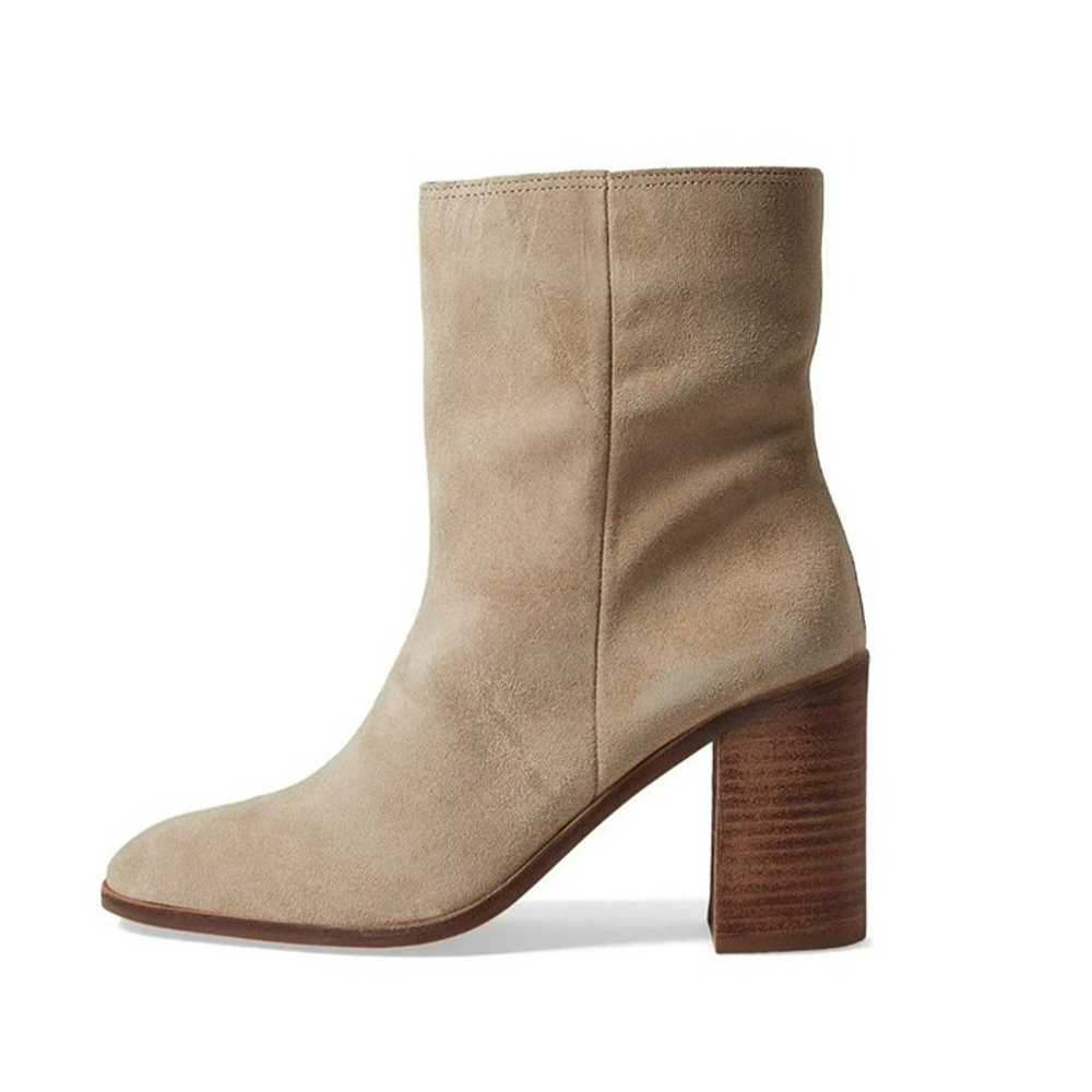 Lucky Brand  Pinlope Suede Ankle Bootie, Sz 10 - image 4