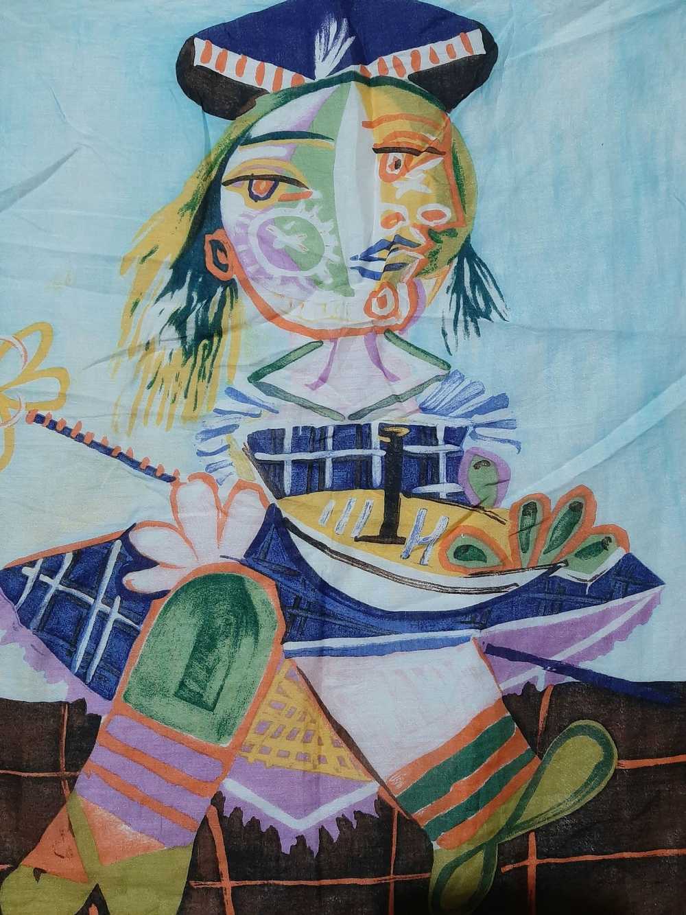 Art × Picasso × Vintage Vintage Picasso bandana h… - image 4