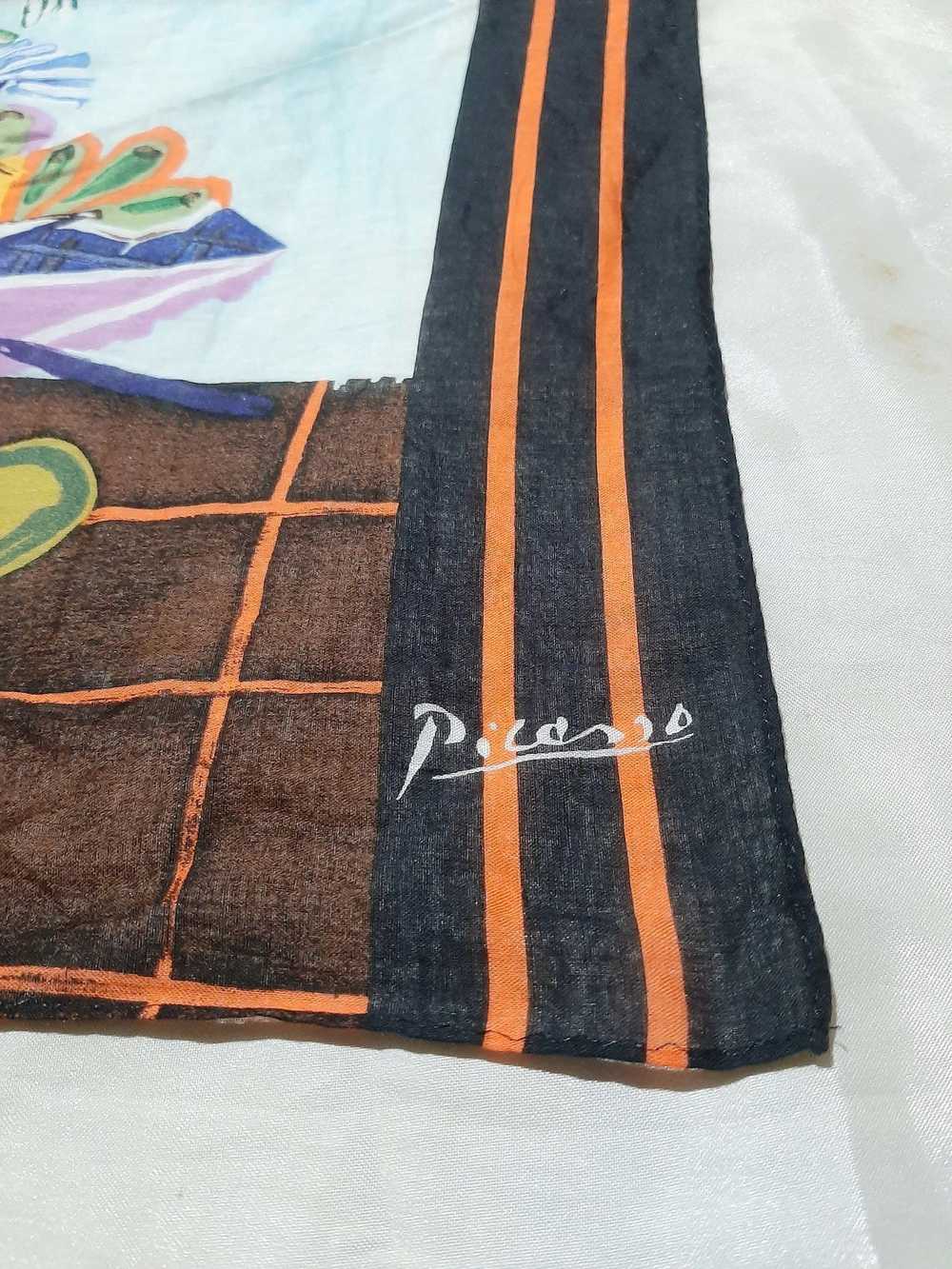 Art × Picasso × Vintage Vintage Picasso bandana h… - image 5