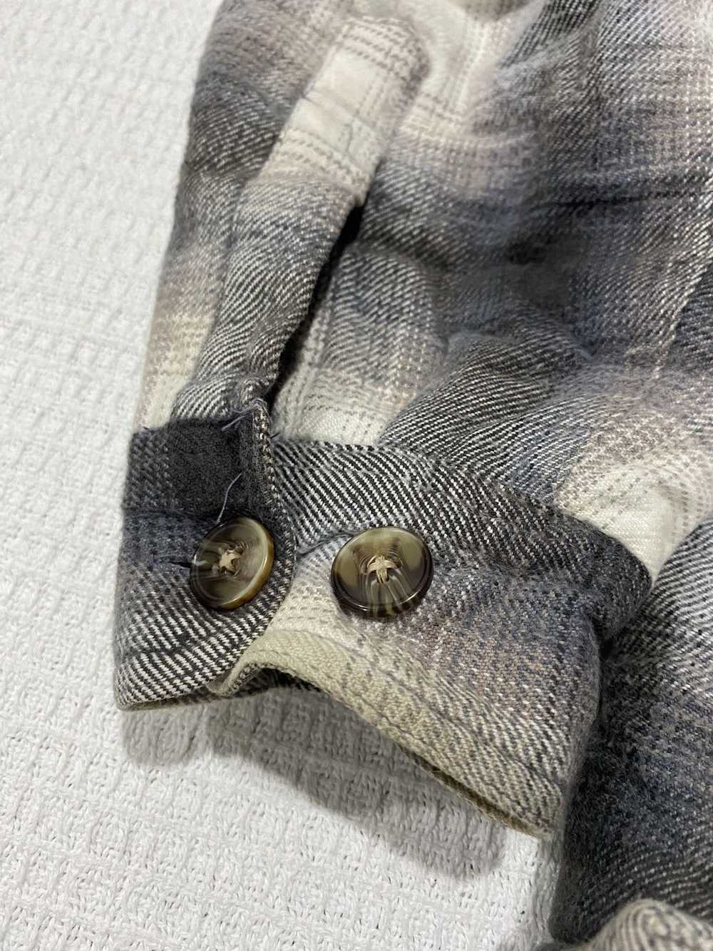Designer × Flannel × Mink Fur Coat Ralph Eton Fla… - image 6