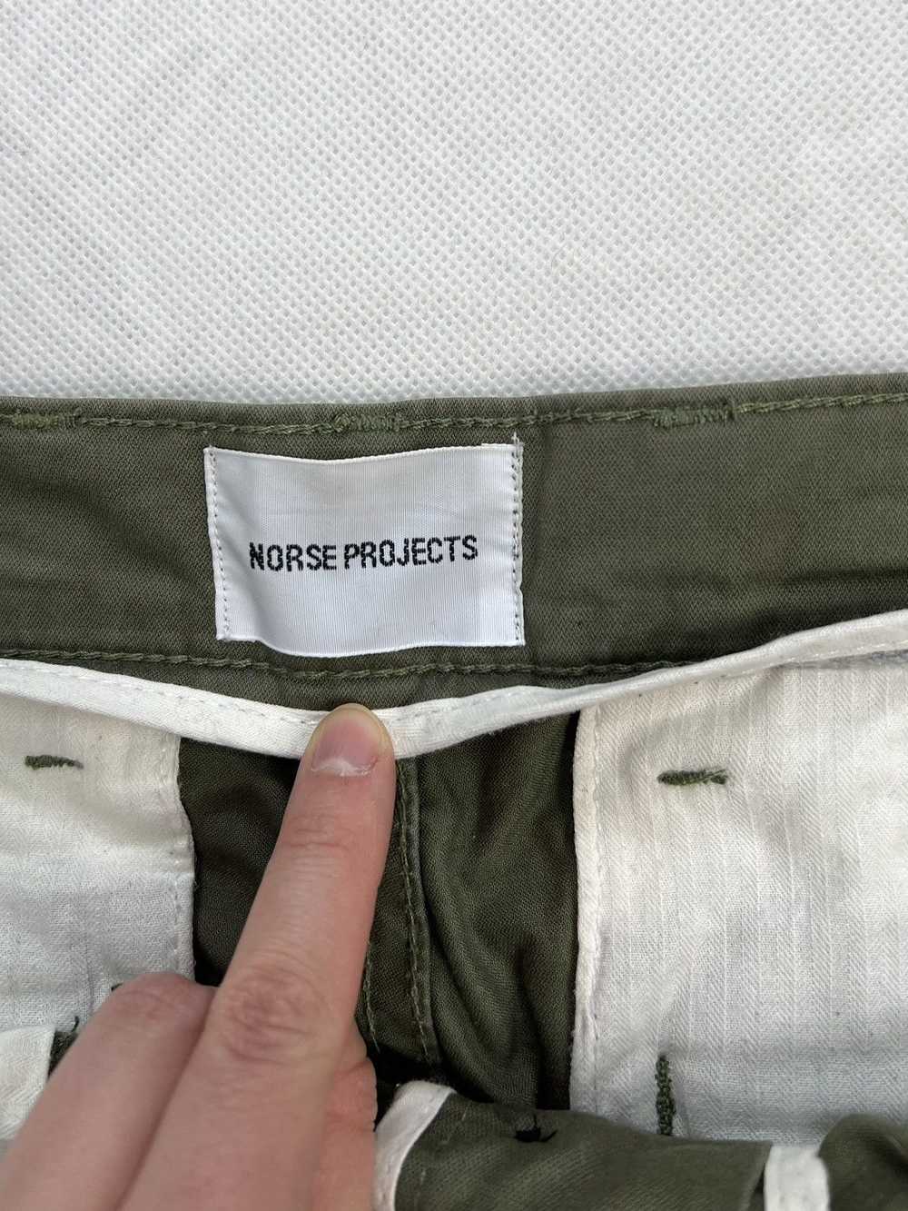 Norse Projects Shorts Norse Projects cargo khaki … - image 6