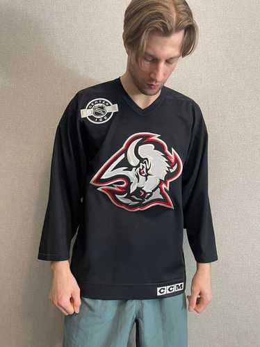 Ccm × NHL × Vintage CCM Center Ice Buffalo Sabres 
