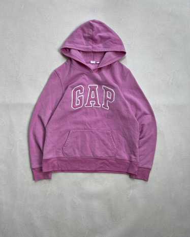 Gap Hoodie GAP big logo spellout pink y2k