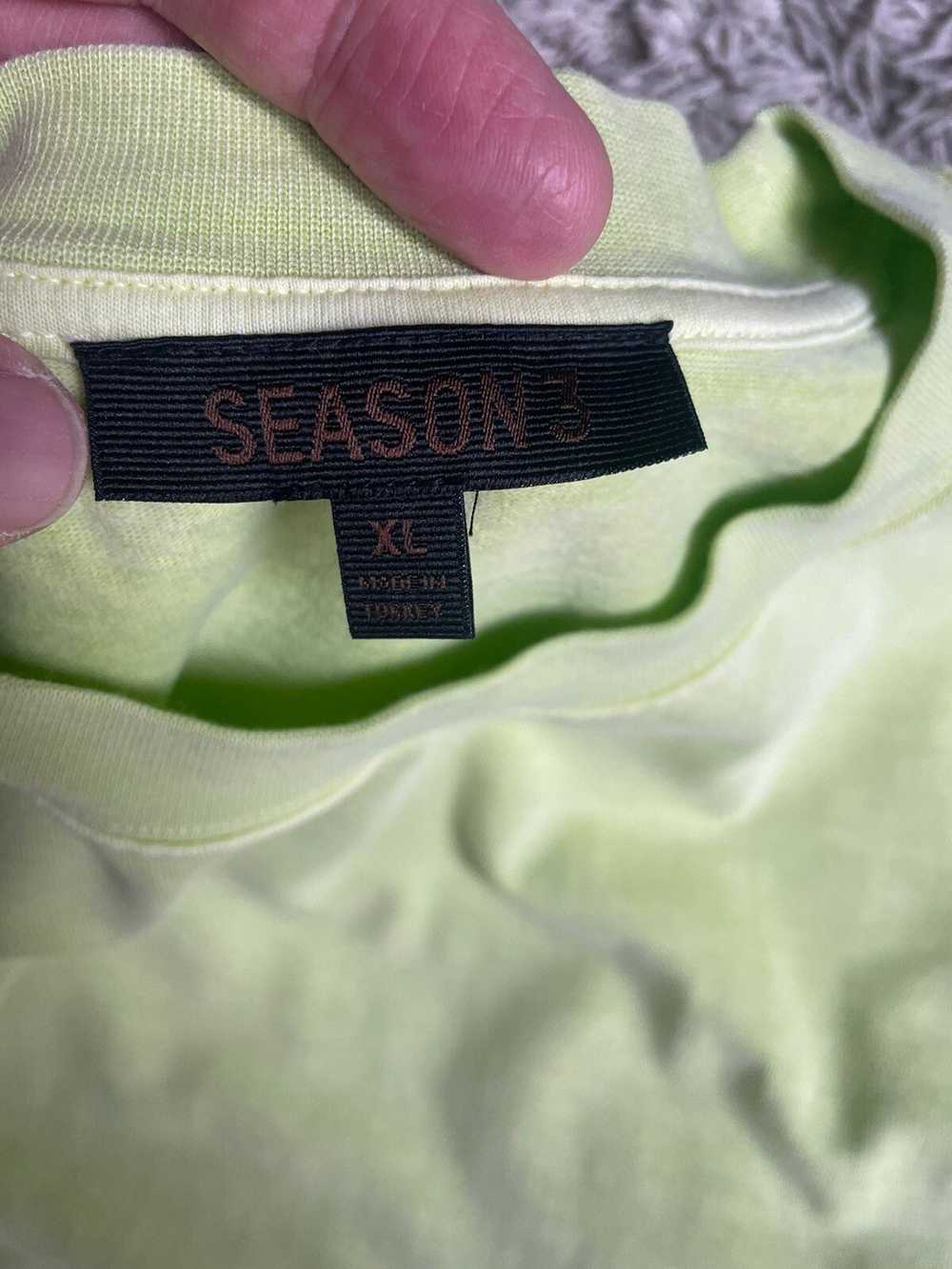 Yeezy Season Yeezy season 3 neon green tshirt - image 3