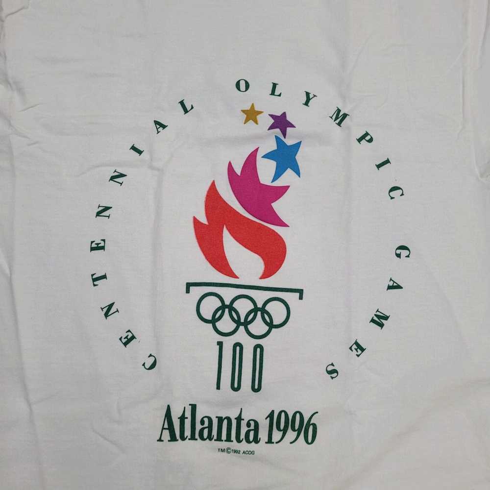 Hanes Vintage 1996 Atlanta Summer-Olympics Shirt … - image 3