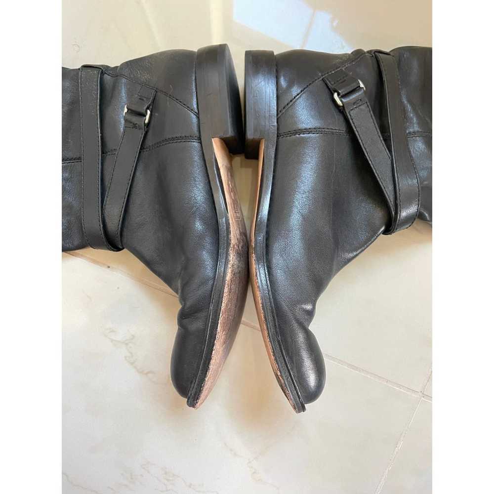 COACH Christine $398 black leather supple pull on… - image 3
