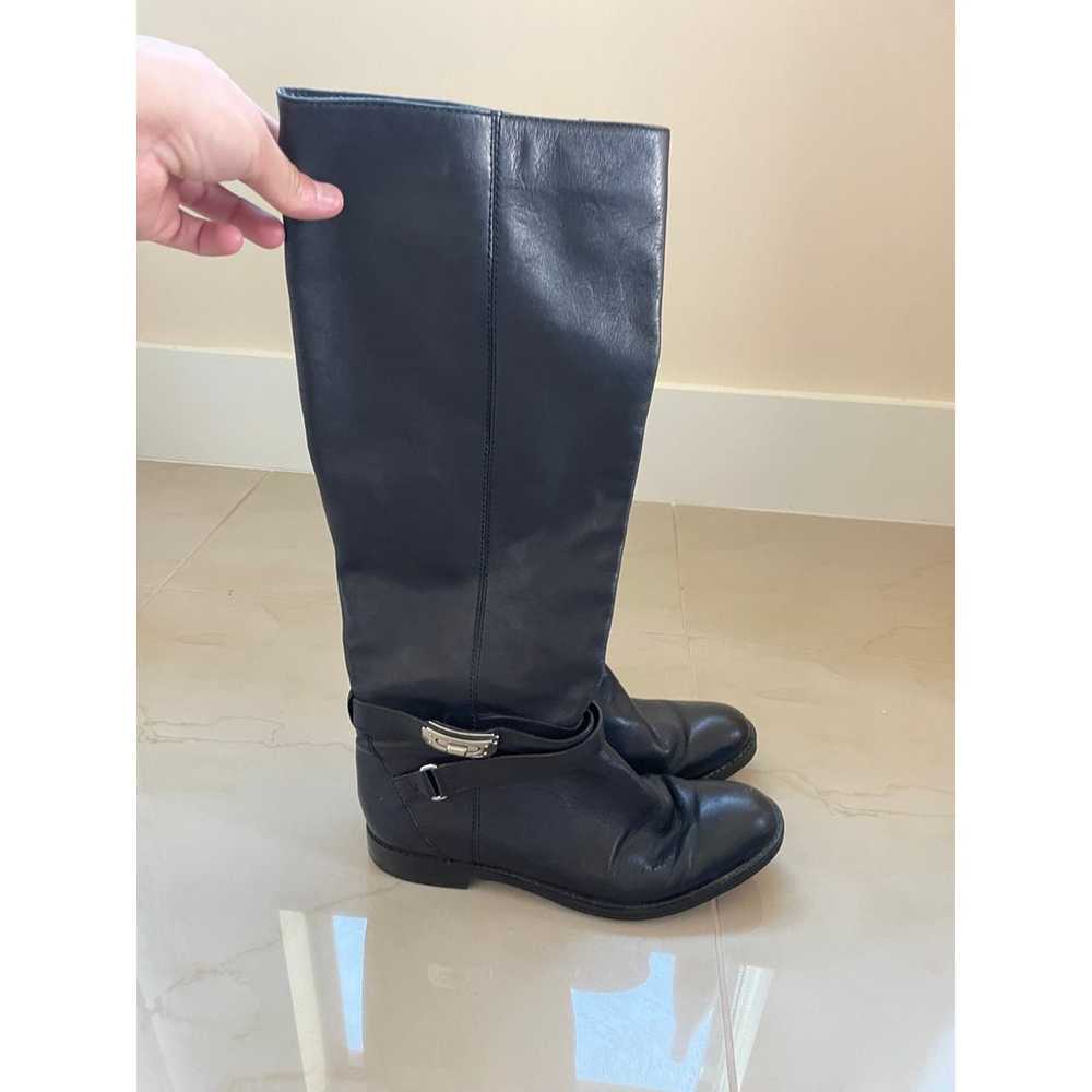 COACH Christine $398 black leather supple pull on… - image 6