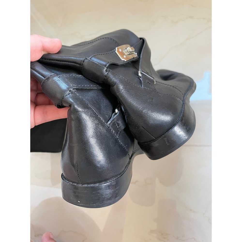 COACH Christine $398 black leather supple pull on… - image 9