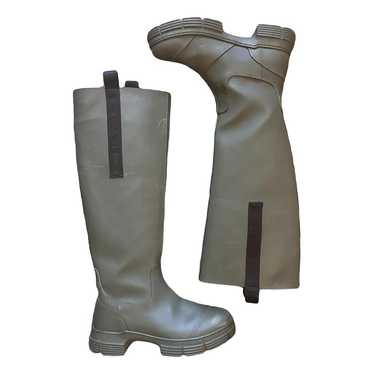 Ganni Wellington boots