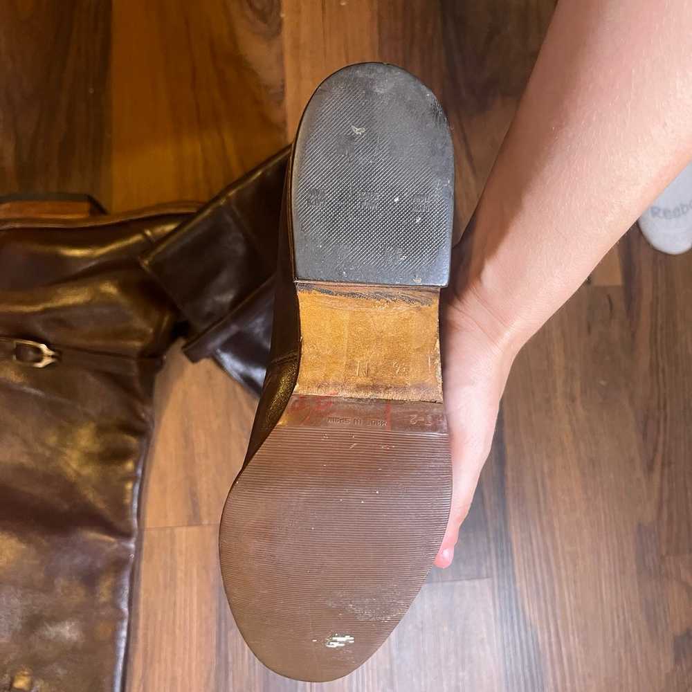 RARE vintage Margaret Jerrold Leather Belted Boot… - image 6