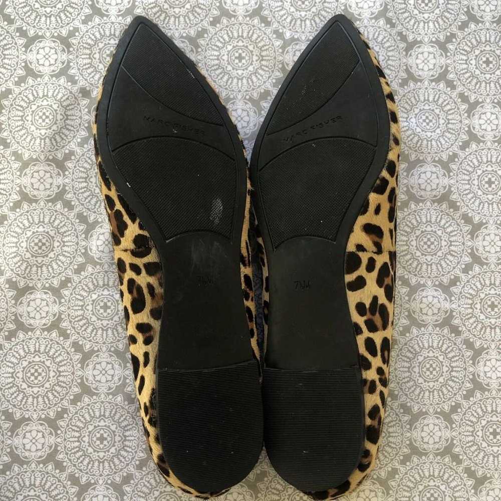 MARC FISHER Animal Leopard Print ALANYZ Calf Hair… - image 4