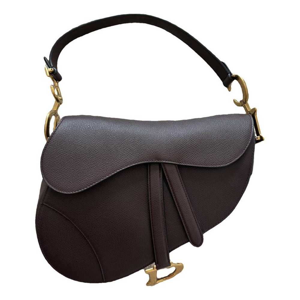Dior Saddle leather handbag - image 1