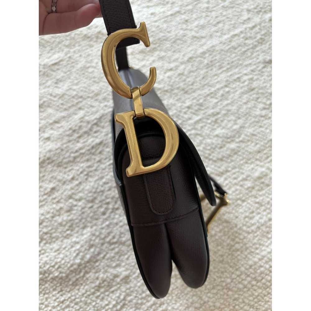 Dior Saddle leather handbag - image 3