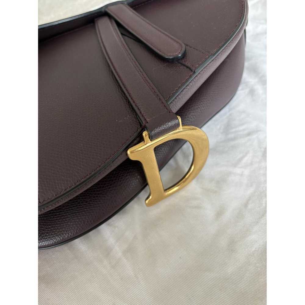 Dior Saddle leather handbag - image 8