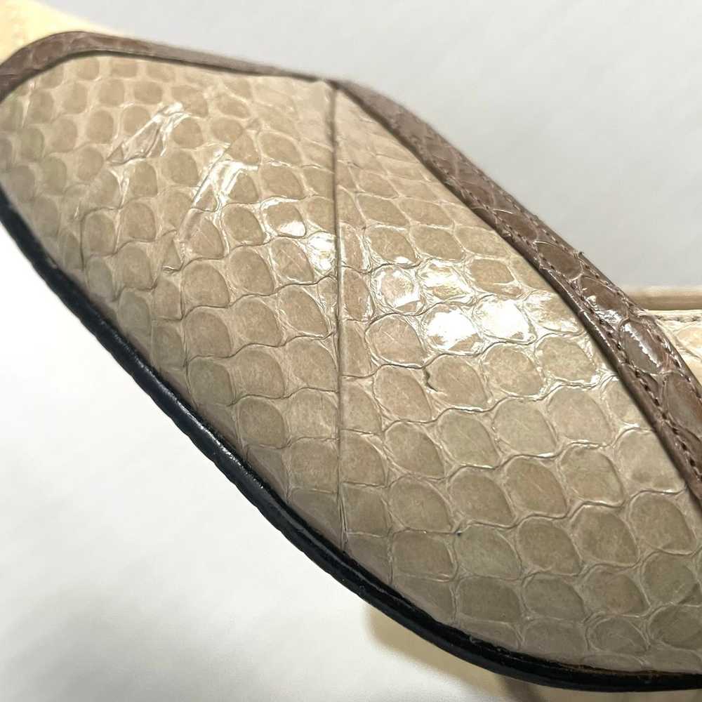 [8.5] Ros Hommerson Vintage Snakeskin Heels - image 4