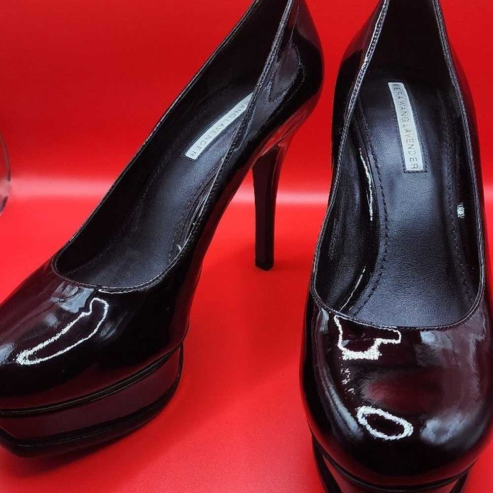 vera wang Lavender patent leather heels - image 1