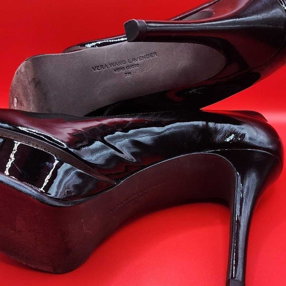 vera wang Lavender patent leather heels - image 4