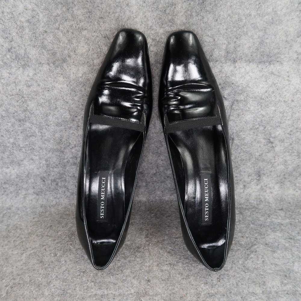 Sesto Meucci shoes Womens 7.5 Pump Heels Patent L… - image 8