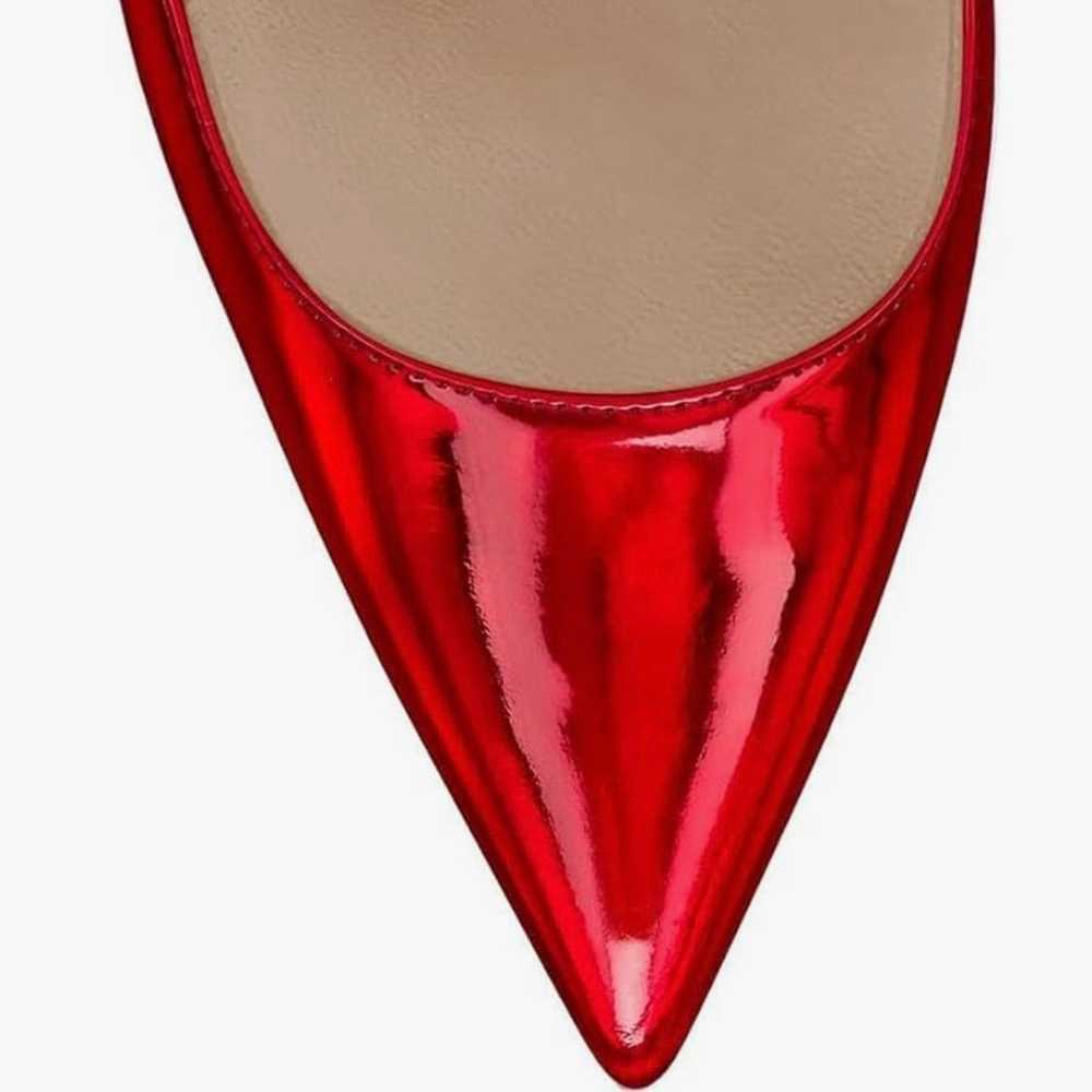 Modern Wizard of Oz Ruby Slippers Red Gem Chunky … - image 3