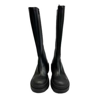 Dior Leather riding boots
