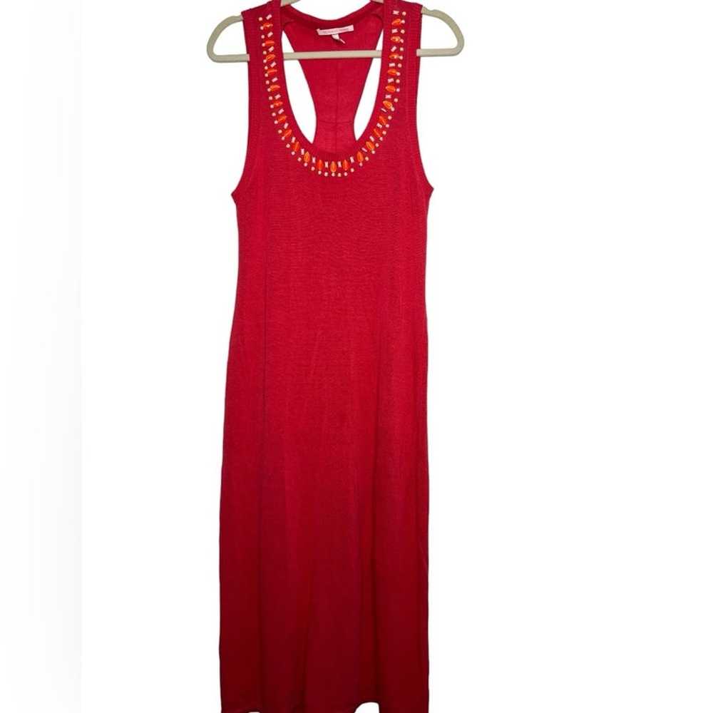 Victoria's Secret Maxi Coral Maxi Dress Sleeveles… - image 2