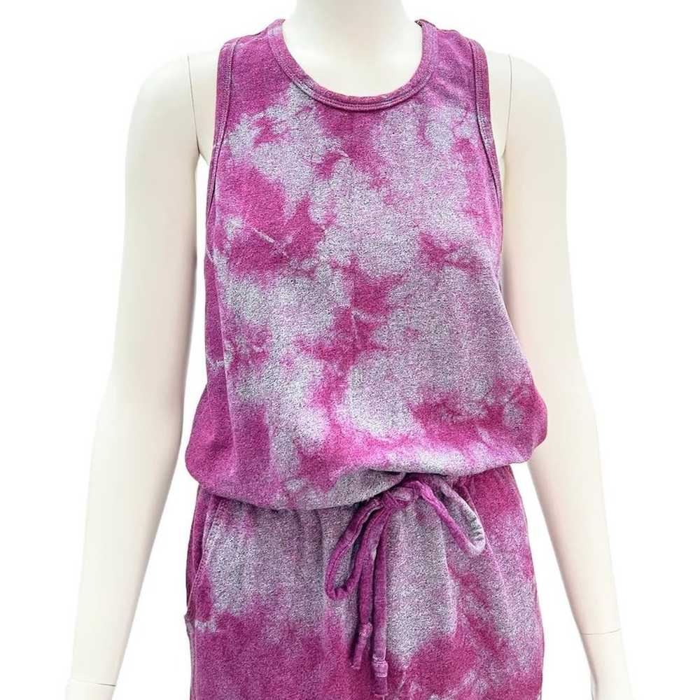 Sundry for Evereve Drawstring Tie Dye Tank Dress … - image 10