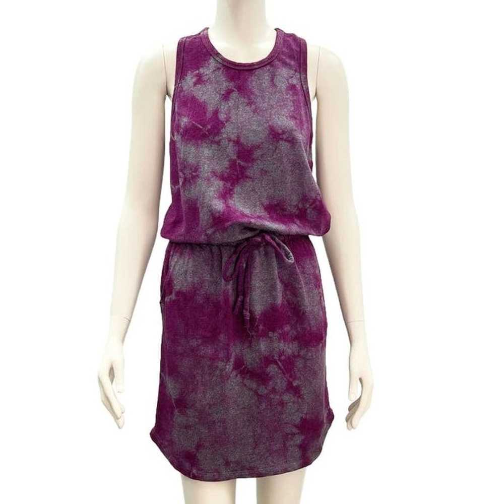 Sundry for Evereve Drawstring Tie Dye Tank Dress … - image 9