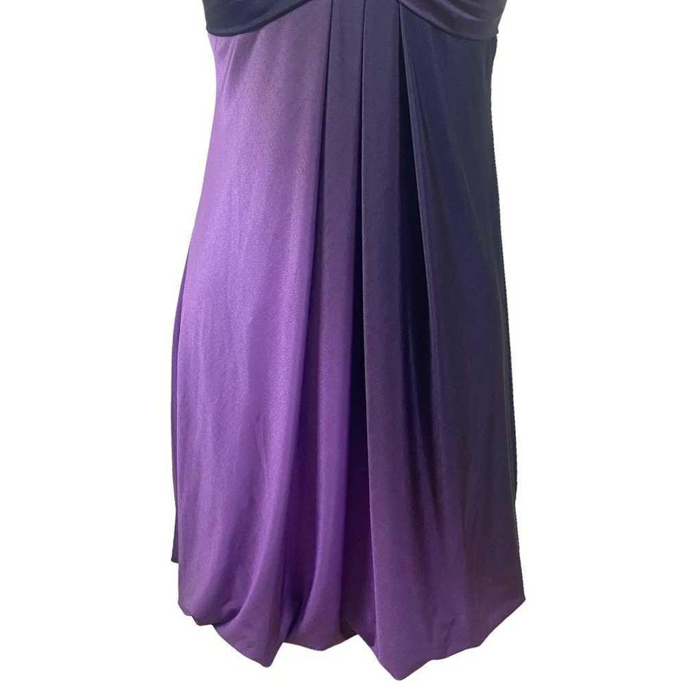 Xscape Y2K Twist Bodice Bubble Hem Mini Dress - P… - image 5