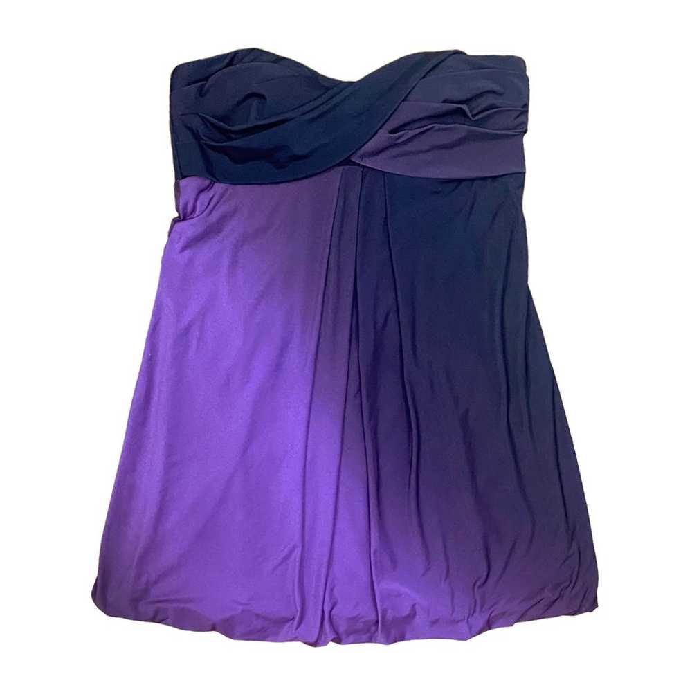 Xscape Y2K Twist Bodice Bubble Hem Mini Dress - P… - image 6