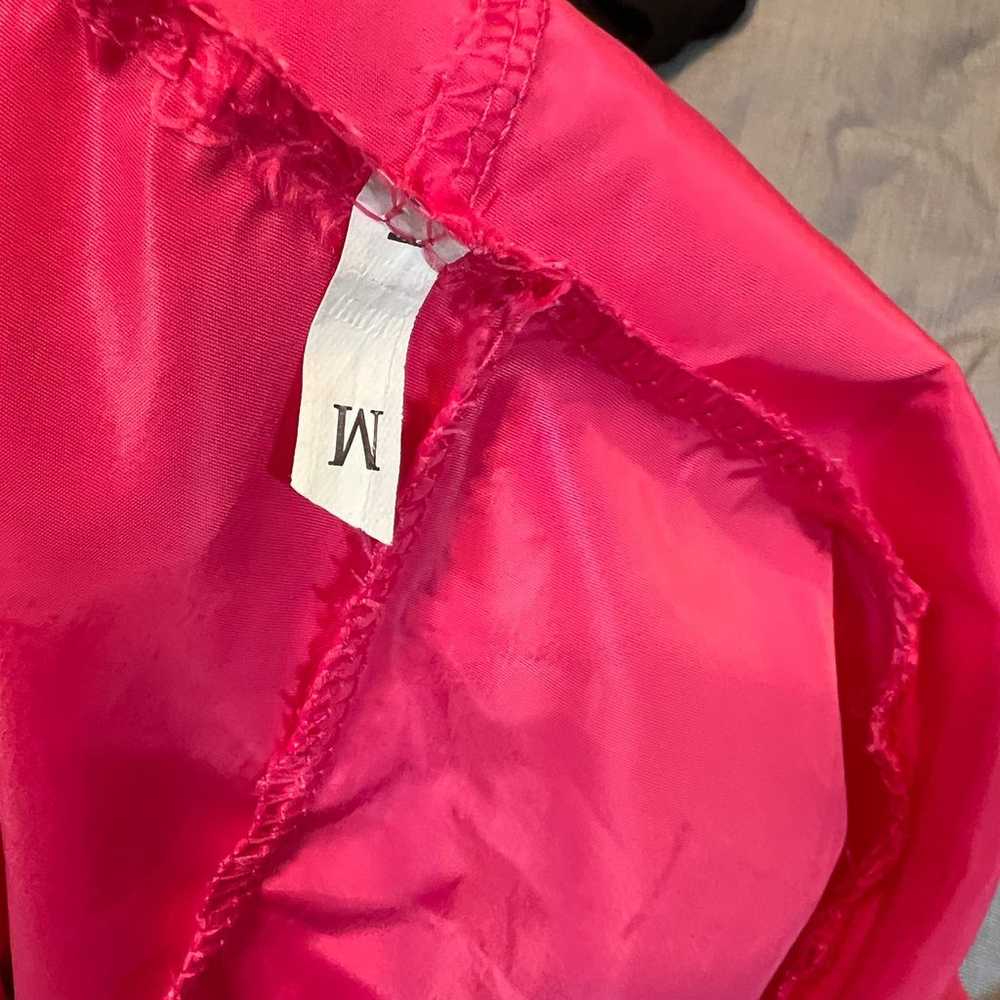 Barbie Pink Jumpsuit Full Zip Hot Pink Pockets Ho… - image 5
