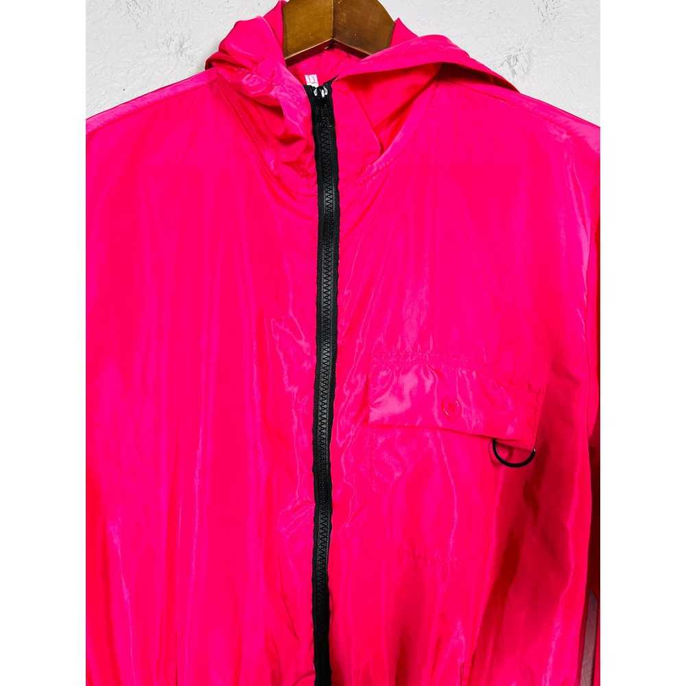 Barbie Pink Jumpsuit Full Zip Hot Pink Pockets Ho… - image 8