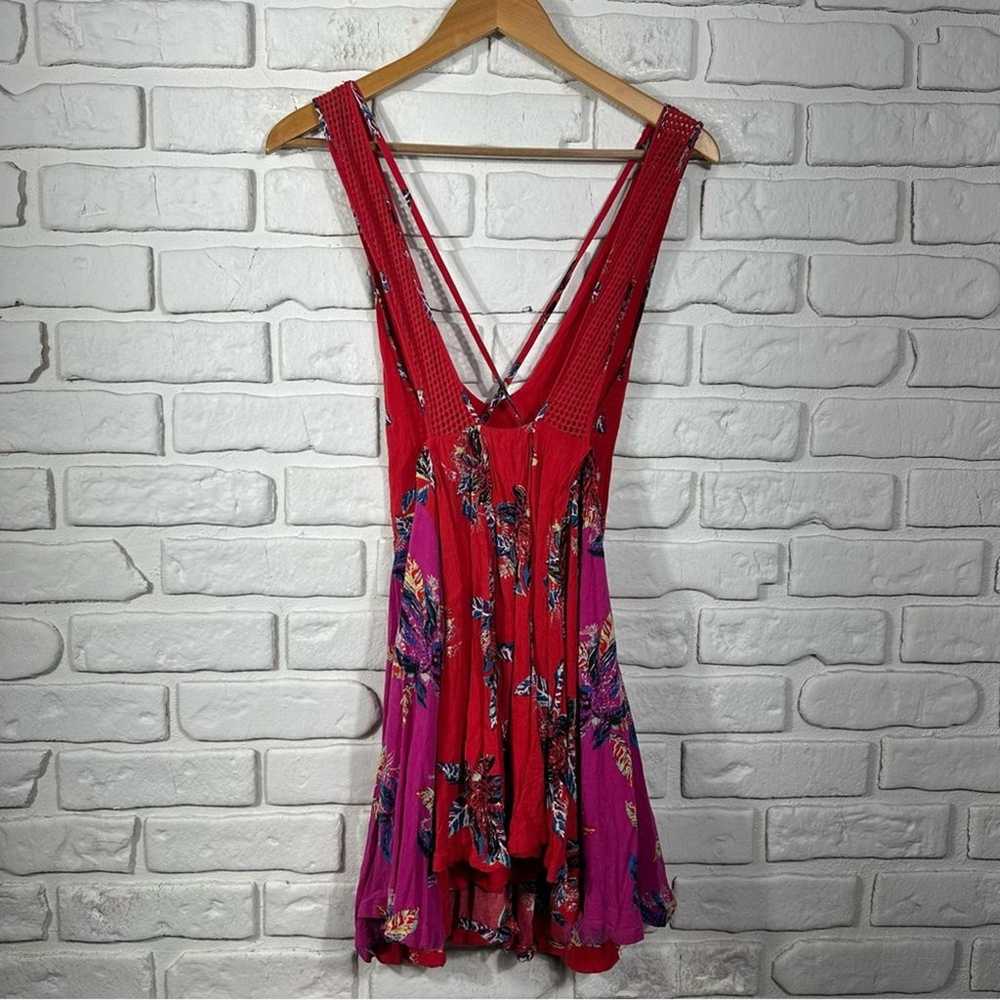 Free People Thought I Was Dreaming Boho Mini Dres… - image 11