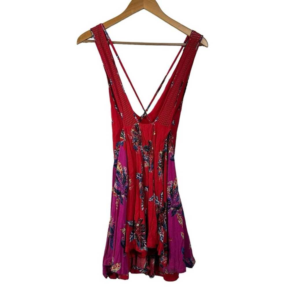 Free People Thought I Was Dreaming Boho Mini Dres… - image 4
