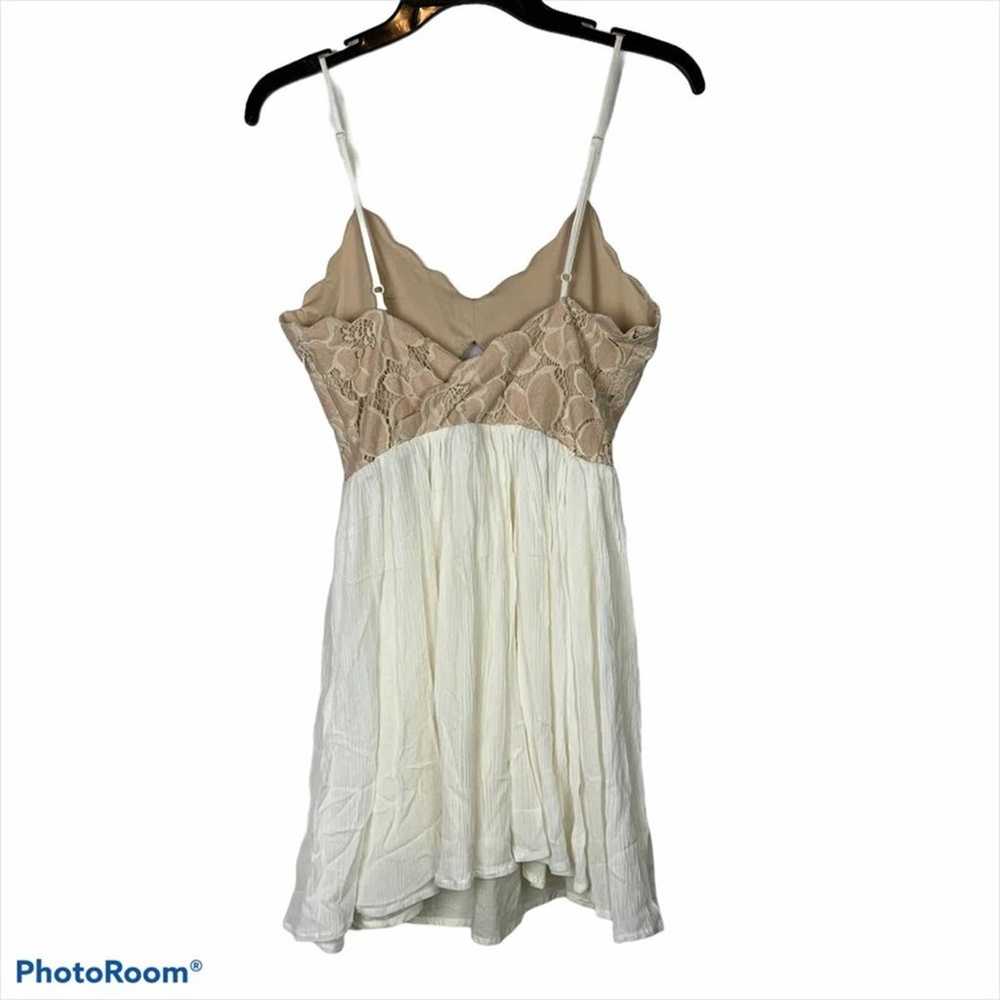 Tularosa x Revolve Bryce White Lace Mini Dress Si… - image 4