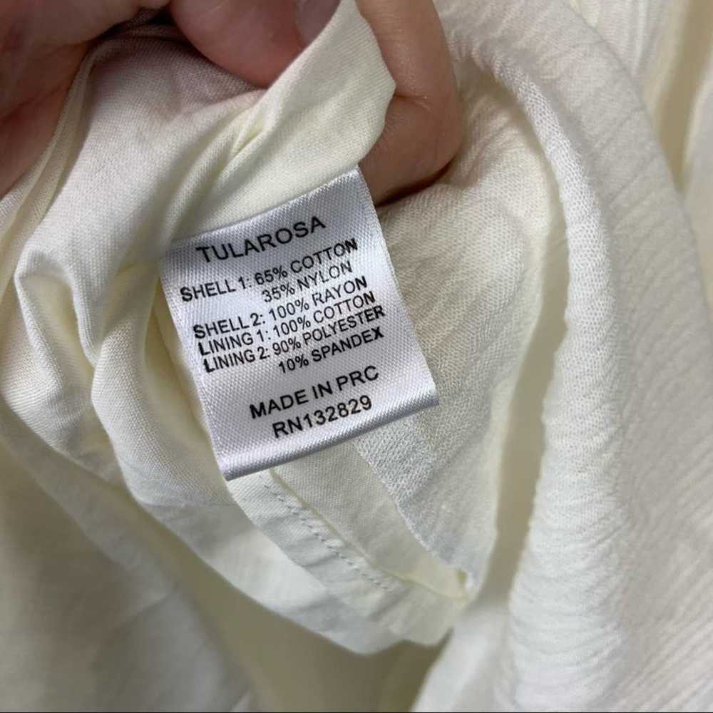 Tularosa x Revolve Bryce White Lace Mini Dress Si… - image 7