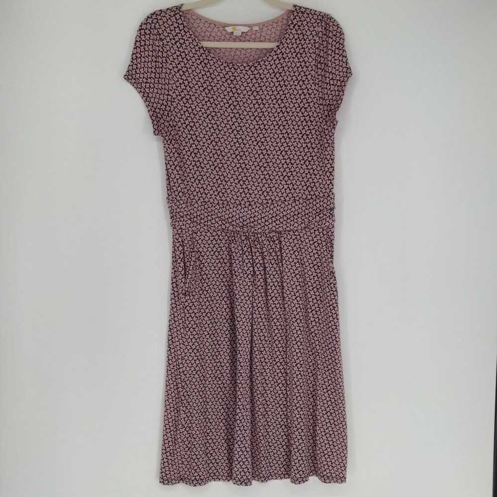 Boden Women's Amelie Print Jersey Dress Size 10 R… - image 1