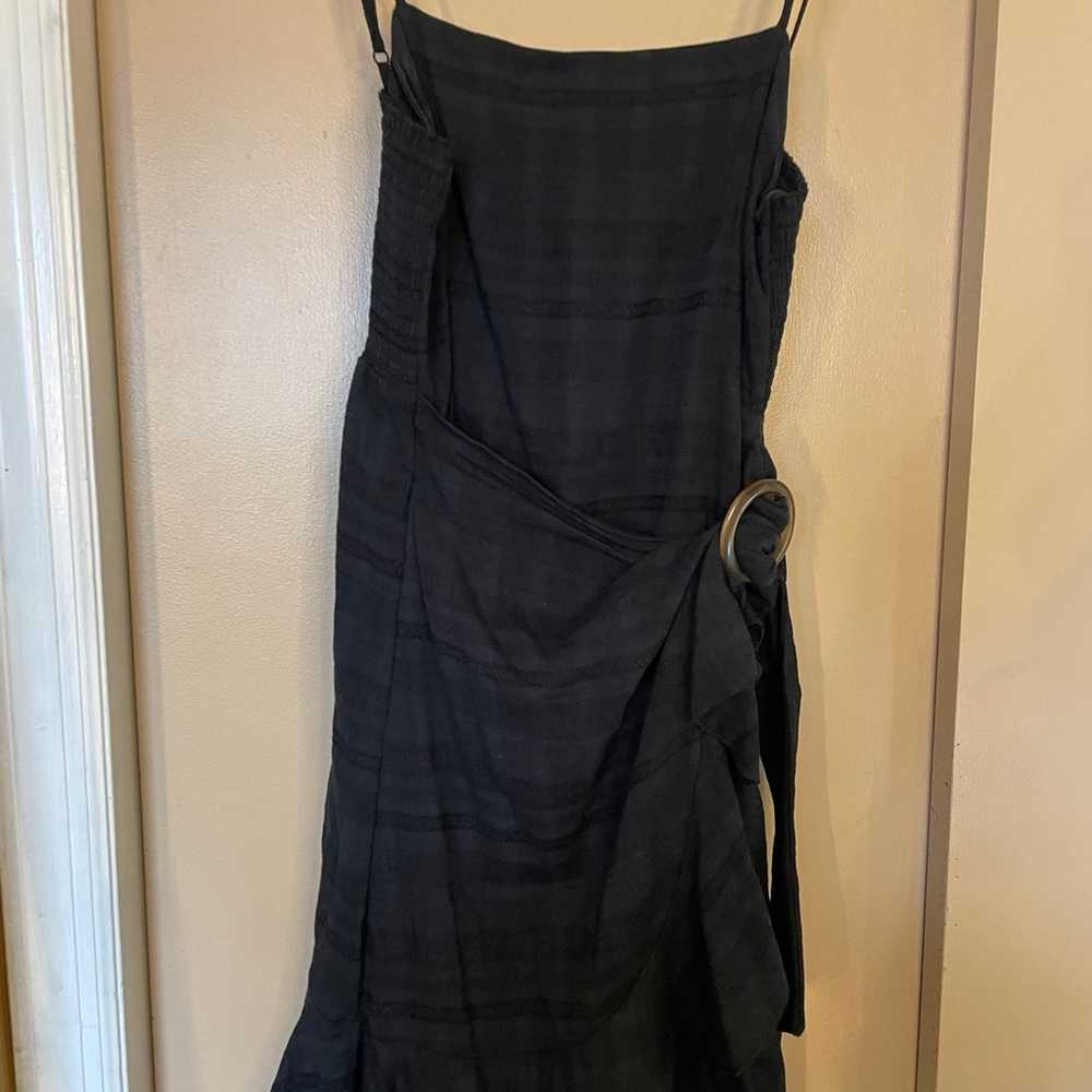 American Eagle Wrap Front Cami Dress black - image 4