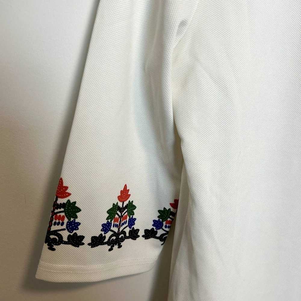 Aryeh Womens Sheath Short Dress White Printed Siz… - image 5
