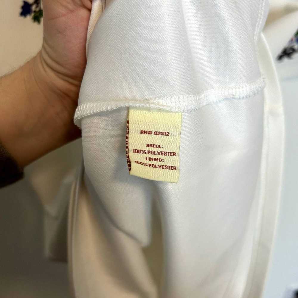 Aryeh Womens Sheath Short Dress White Printed Siz… - image 7