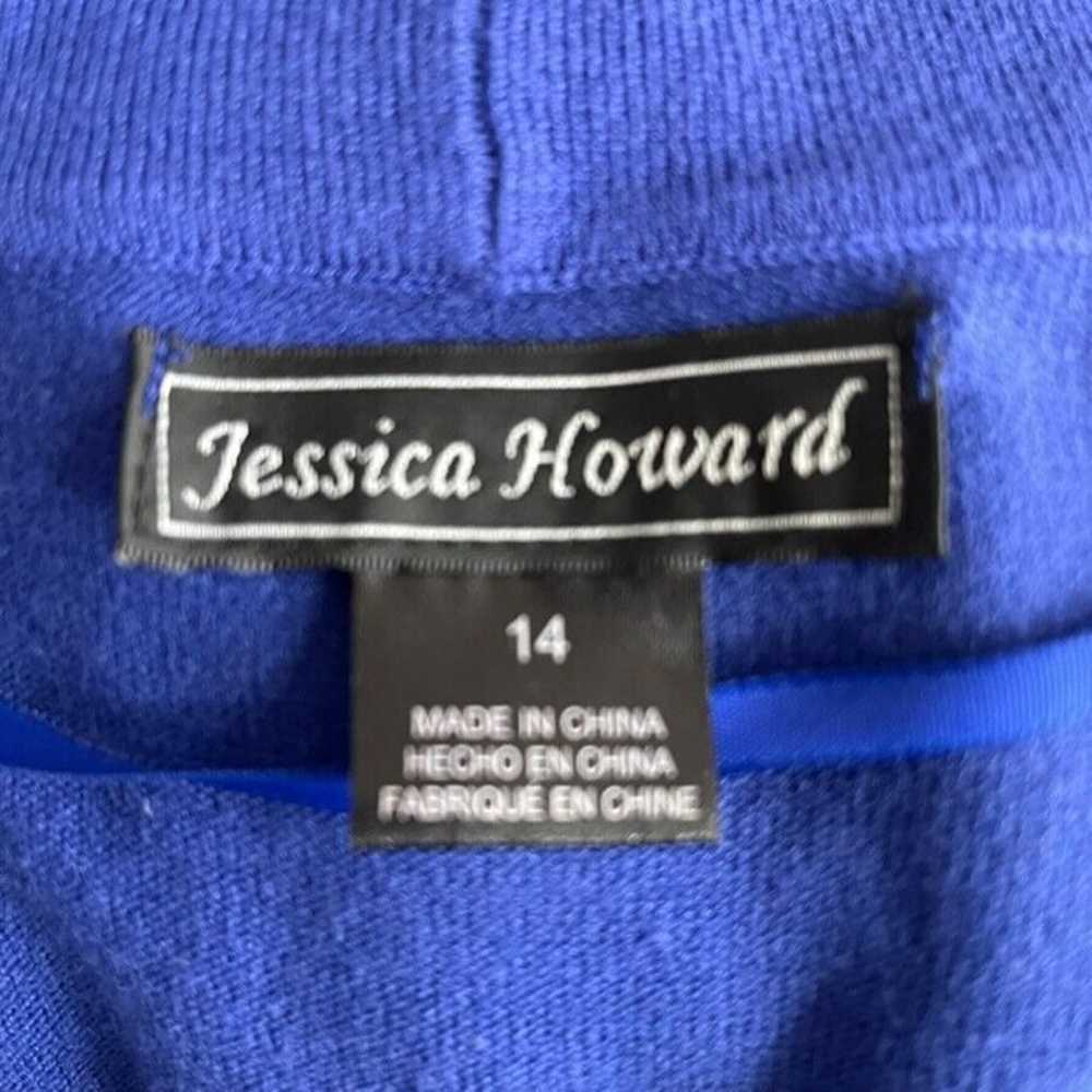 JESSICA HOWARD Women’s Size 14 Dress bright strip… - image 4