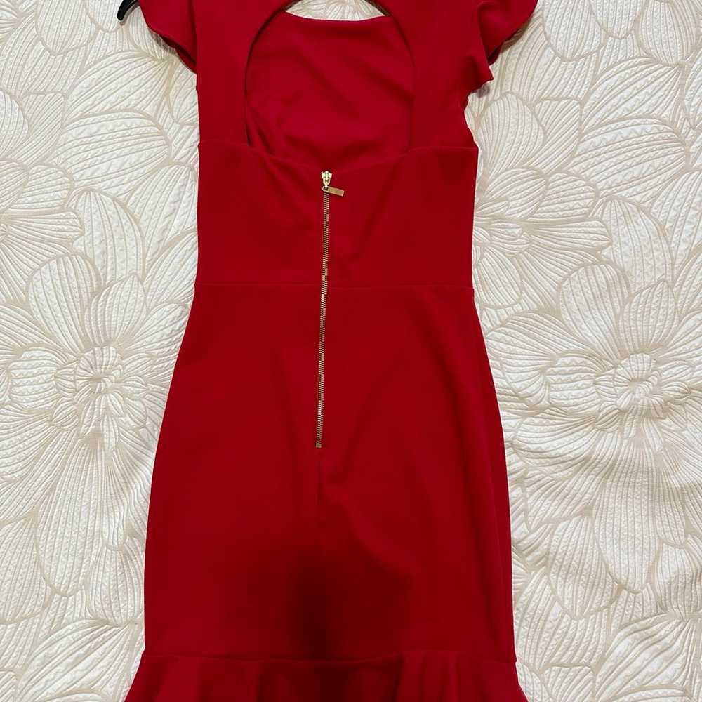 B.DARLIN Red Mini Dress (Size : 0) - image 2