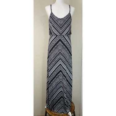 Cache Maxi Dress Womans Medium Lined Stretch Adju… - image 1