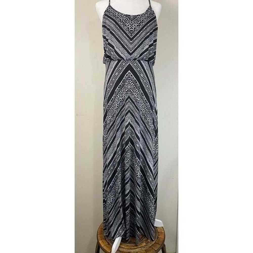 Cache Maxi Dress Womans Medium Lined Stretch Adju… - image 2