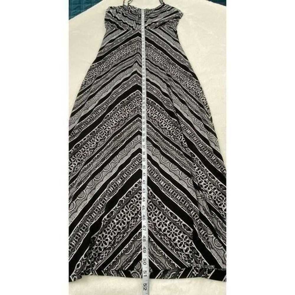 Cache Maxi Dress Womans Medium Lined Stretch Adju… - image 8
