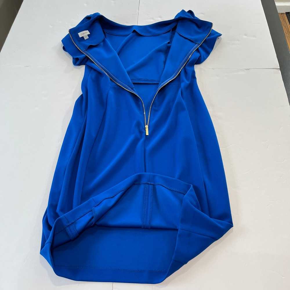 Calvin Klein Royal Blue Tulip Sleeve Sheath Dress… - image 8