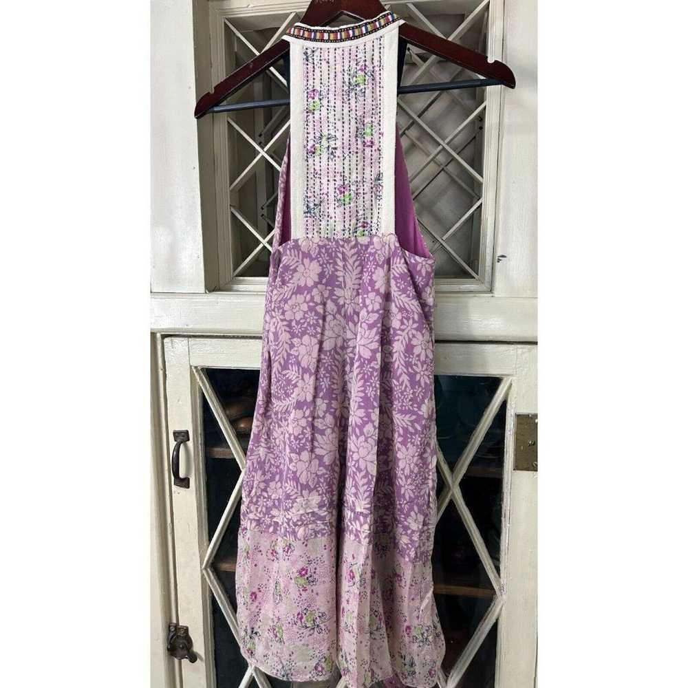 Anthropologie A Common Thread Dress Size S Silk B… - image 3