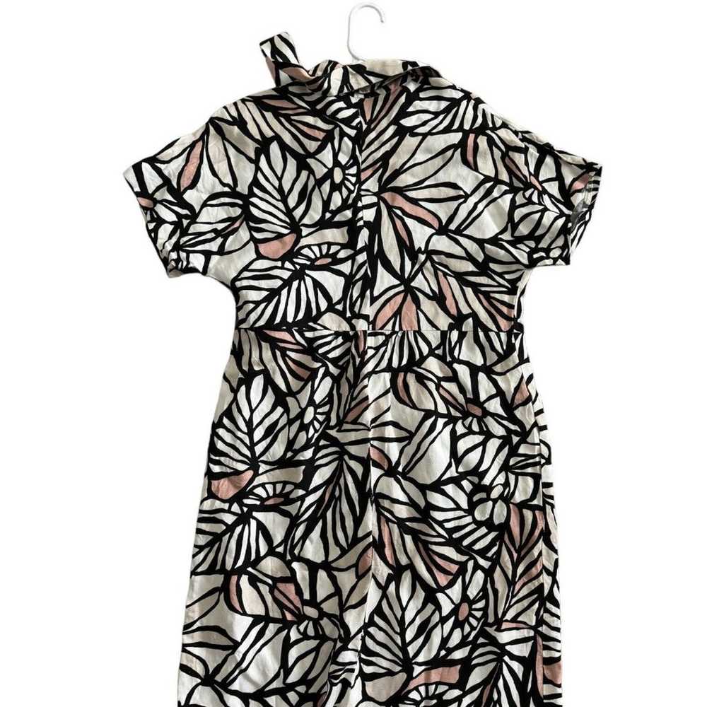 Hugo Boss Canvas Print Holera Dress, Size 8 NWOT … - image 2