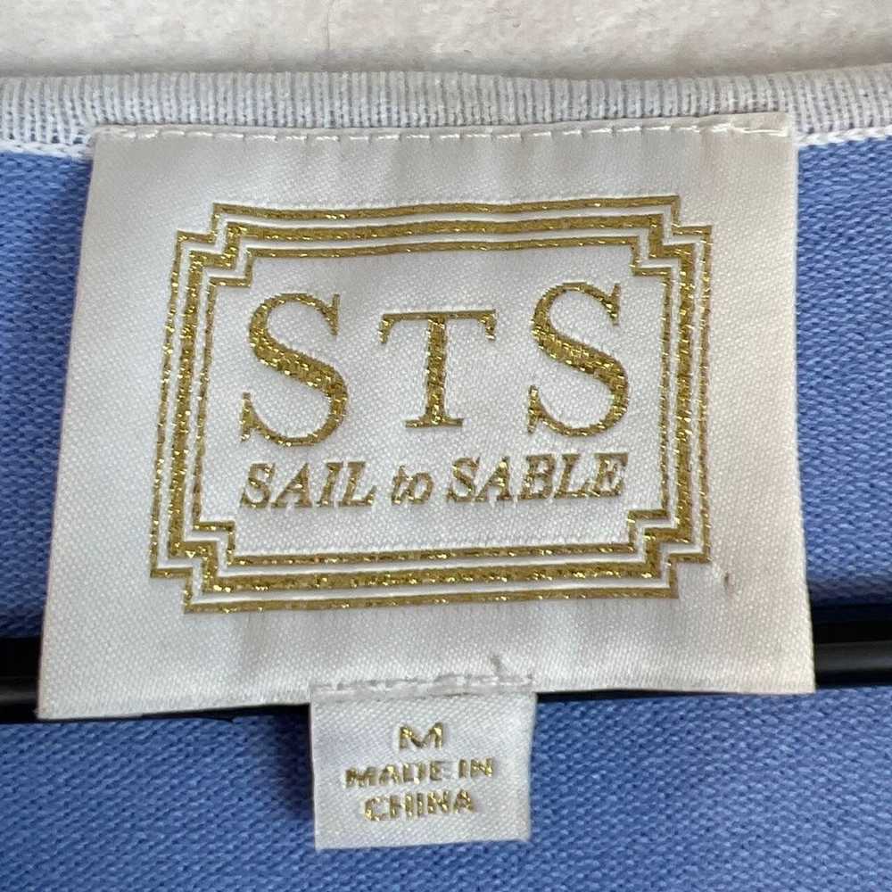 STS Sail to Sable Blue White Striped Sweater Dres… - image 7